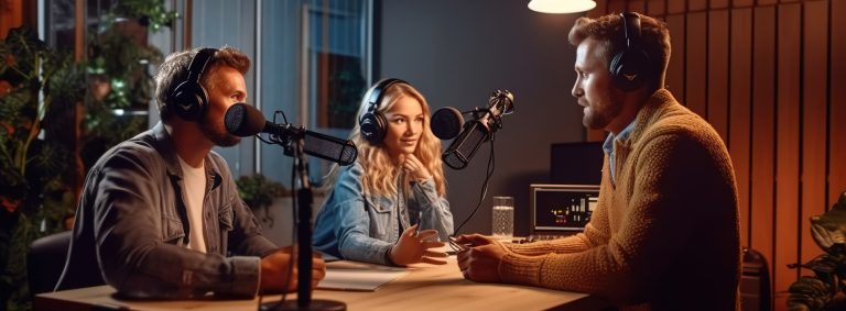 podcasts is on a web browser like Chrome