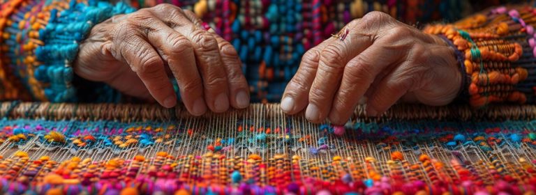 Embroidery is my way of leaving a mark on fabric and hearts
