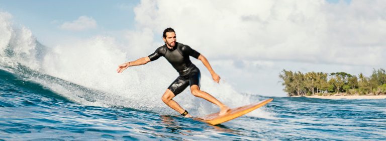 Surfing is the most funhave standing up.