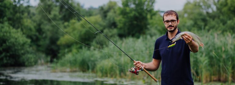 Fishing where patience excitement