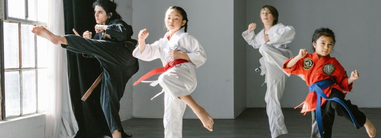 Karate teaches that the battle is not with the enemy but within oneself